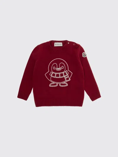 Moncler Babies'  Sweater Kids In Red
