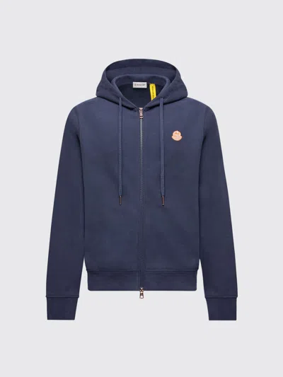 Moncler Sweater Men  In Blue