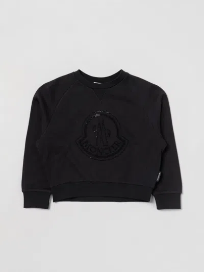 Moncler Kids' Pullover  Kinder Farbe Schwarz In Black