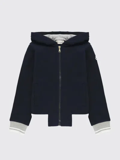Moncler Sweater  Kids Color Blue