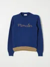 Moncler Crew Neck In Blau
