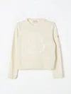 Moncler Sweater  Kids Color Natural In Brown