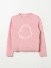 Moncler Sweater  Kids Color Pink In Pink