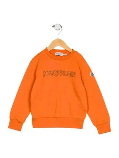 Pre-owned Moncler Babies' Sweater In Orange