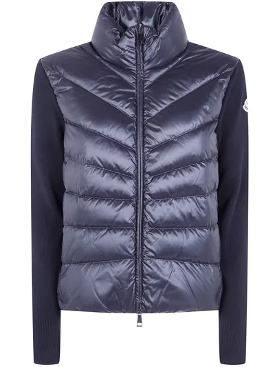 MONCLER SWEATER POLYAMIDE "CARDIGAN",L2.093.9B000.24.M1131 999 BLACK