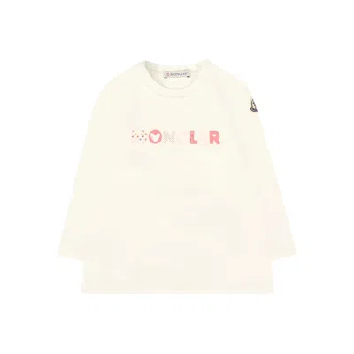 Moncler Kids' Sweater In White