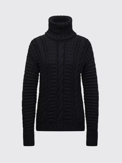 Moncler Sweater Woman  In Black