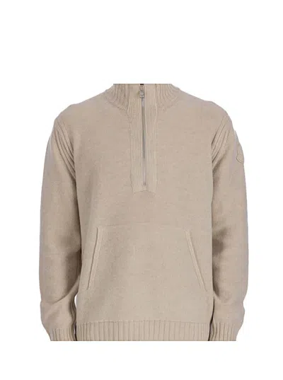 Moncler Jumpers In Beige