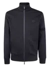 Moncler Sip Up Cardigan In Black