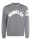 Moncler Sweaters Grey In Gray