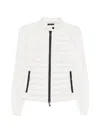 Moncler Sweaters Light And Natural In White