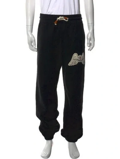 Pre-owned Moncler Sweatpants In Black