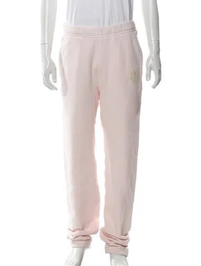 Pre-owned Moncler Sweatpants In Pink