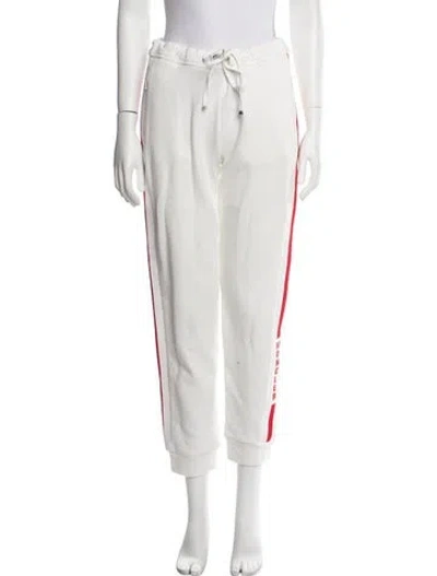 Pre-owned Moncler Sweatpants In White