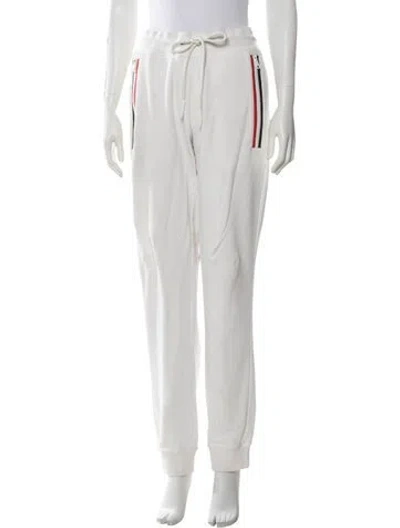 Pre-owned Moncler Sweatpants In White