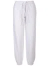Moncler Sweatpants With Crystal Patch In Grey
