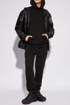 Moncler Sweatpants With Logo In Black