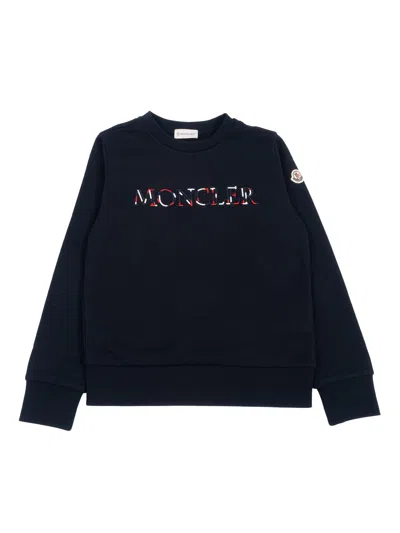 Moncler Kids' Sweatshirt In Black