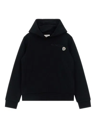 Moncler Kids' Sweatshirt In Black