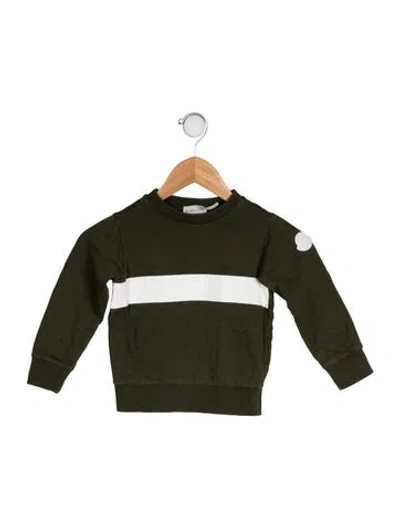Pre-owned Moncler Babies' Sweatshirt In Green