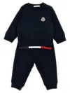 Moncler Babies' Sweatshirt + Joggers Set In Blue