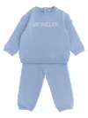 Moncler Sweatshirt + Joggers Set In Blue