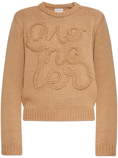 MONCLER LOGO JUMPER - WOMEN'S - COTTON