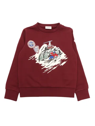 Moncler Kids' Sweatshirt In Multicolor