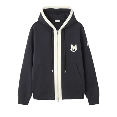 Pre-owned Moncler Sweatshirt 'navy' | Blue | Men's Size L