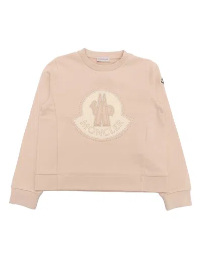 Moncler Kids' Sweatshirt In Neutral