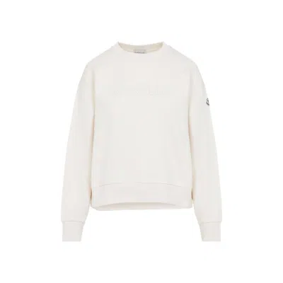 Moncler Sweatshirt In Neutral