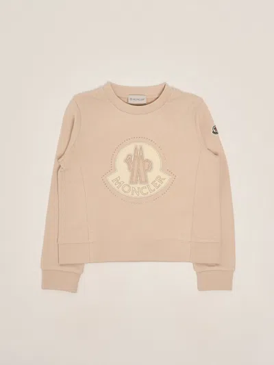 Moncler Kids' Sweatshirt Sweatshirt In Neutral