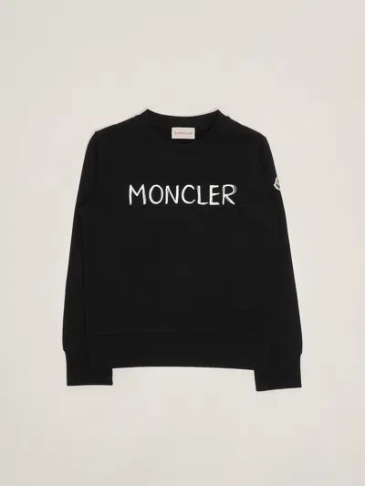 Moncler Kids' Sweatshirt Sweatshirt In Black