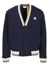 Moncler Sweat En Coton Matelassé X Mercedes-benz By Nigo In Blue