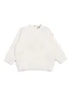 Moncler Sweatshirt In White