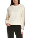 Moncler Women Logo Motif Sweatshirt In White