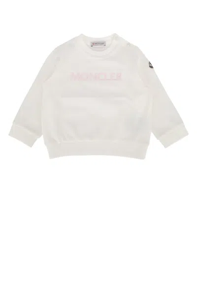 Moncler Kids' Sweatshirt In White