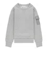 Moncler Sweatshirt With Logo In Gray