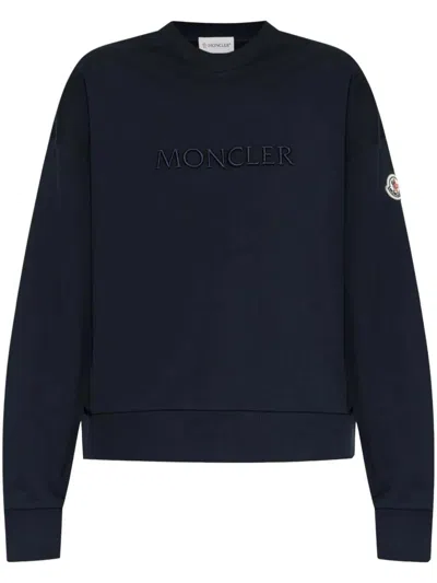 Moncler Sweatshirt With Logo Patch