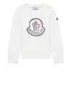 Moncler Sweatshirt With Print In White