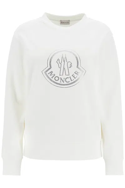 MONCLER MONCLER "SWEATSHIRT WITH RHIN WOMEN