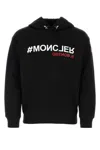 Moncler Logo Hoodie In Black