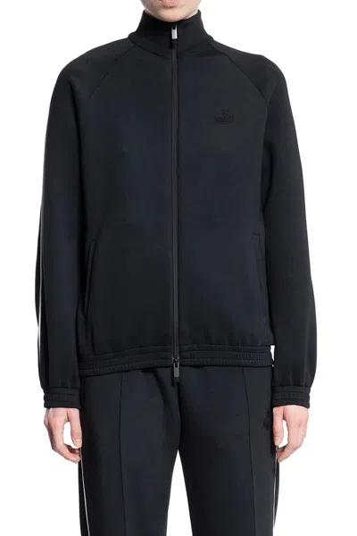 Moncler Sweatshirts In Black