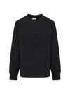 Moncler Signature Sweater Sweatshirts Black In Black