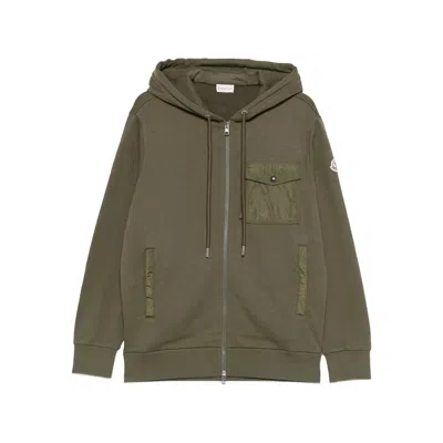MONCLER SWEATSHIRTS GREEN