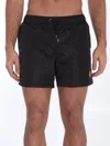 Moncler Drawstring Swimsuit In Black