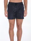 Moncler Swim Boxer Shorts In Blue