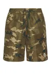 Moncler Swim Shorts In Green