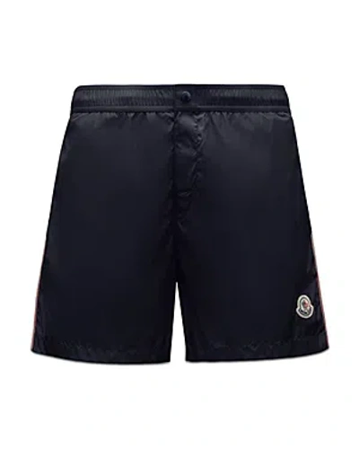 Moncler Swim Shorts In Black