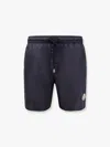 Moncler Swim Trunk In Blue